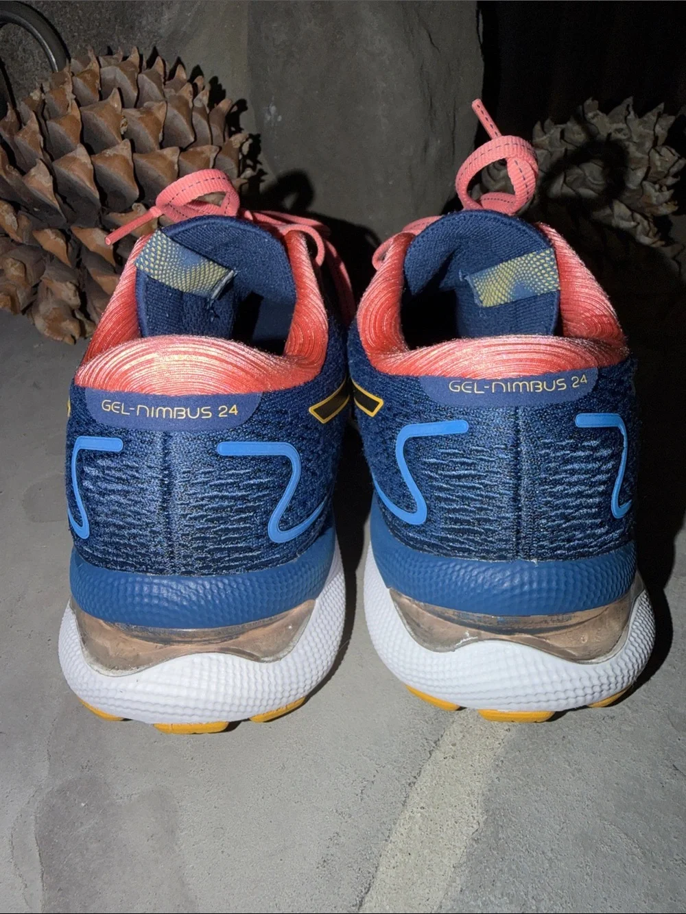 The ASICS Gel-Nimbus 24 Wms 8.5 EUC